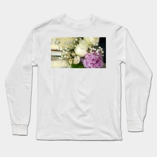 Vintage Bride - Magpie Springs - Adelaide Hills Wedding - Fleurieu Peninsula Wedding Long Sleeve T-Shirt